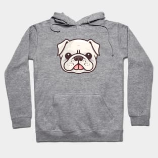 Kawaii Cartoon Bulldog Hoodie